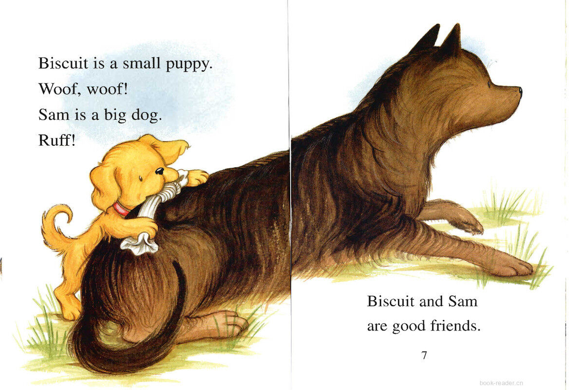 Biscuit’s Big Friend绘本故事第4页