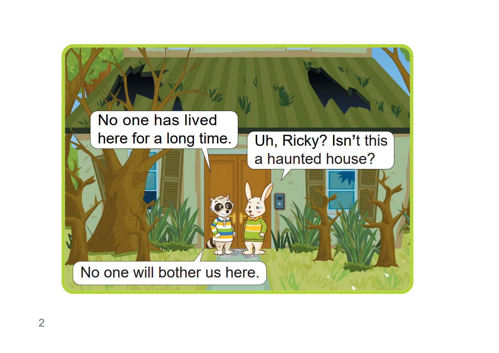 The Clubhouse绘本故事第3页