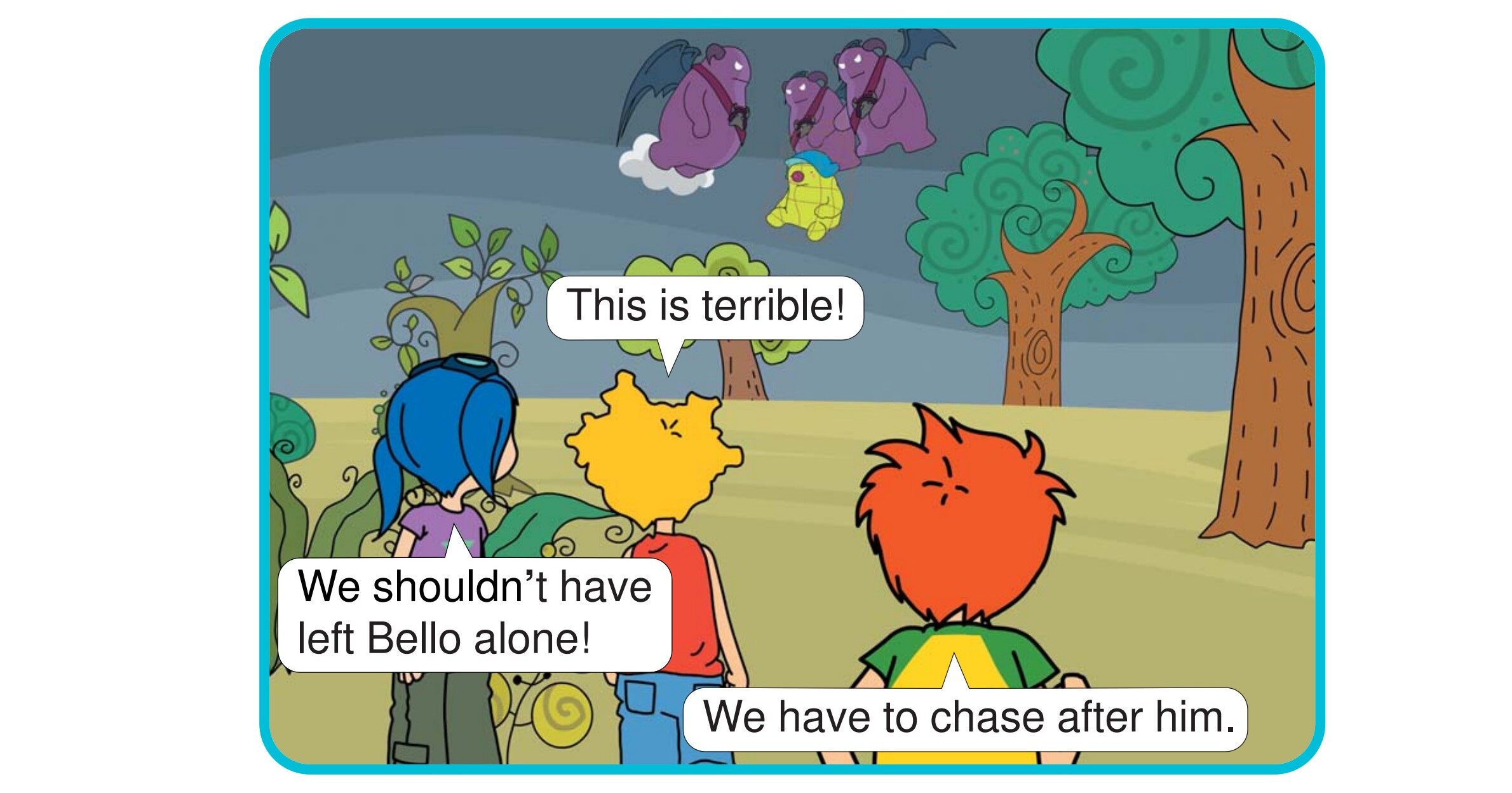 Rescue Race绘本故事第2页