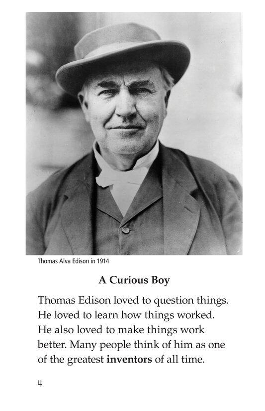 Thomas Edison绘本故事第3页
