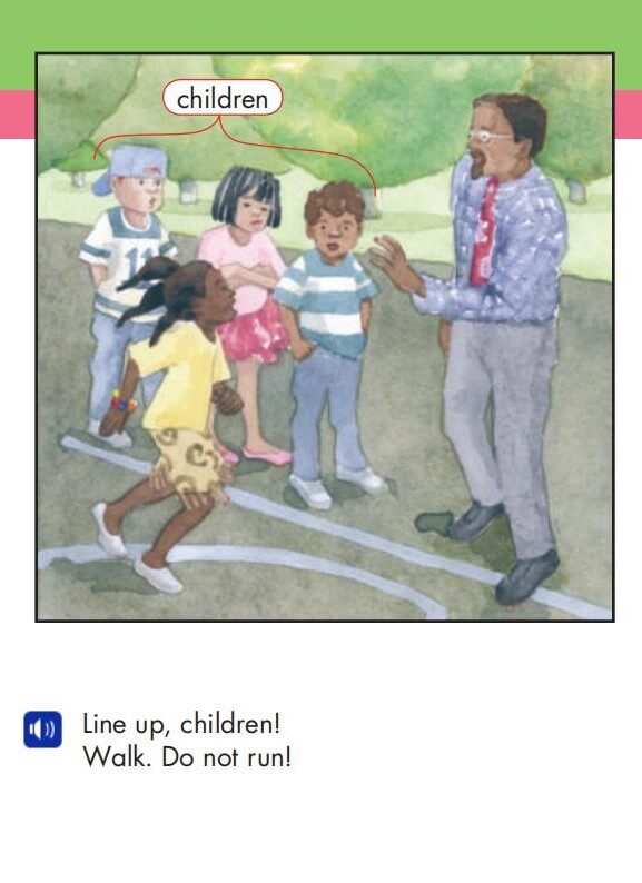 It Is Time to Get in Line绘本故事第4页