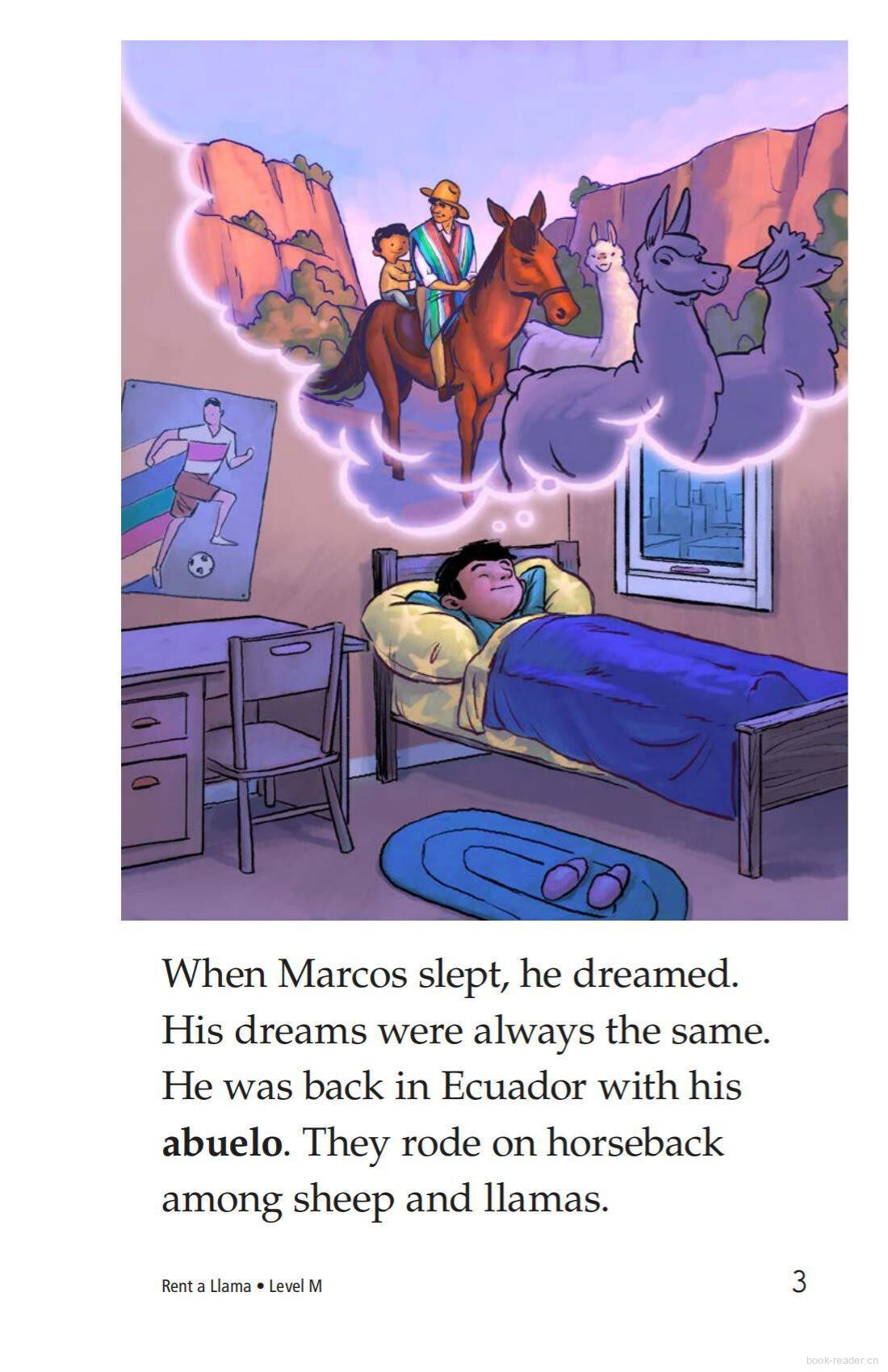 Rent a Llama绘本故事第3页