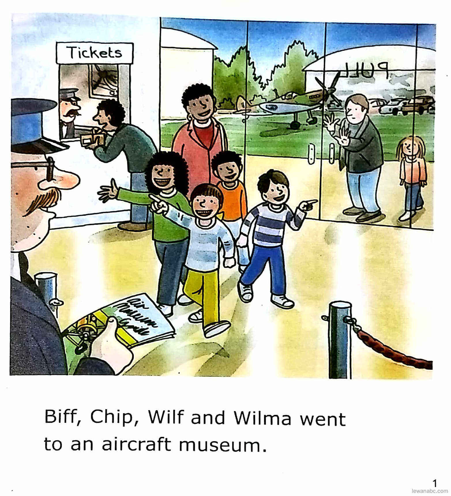 Bessie's Flying Circus绘本故事第3页