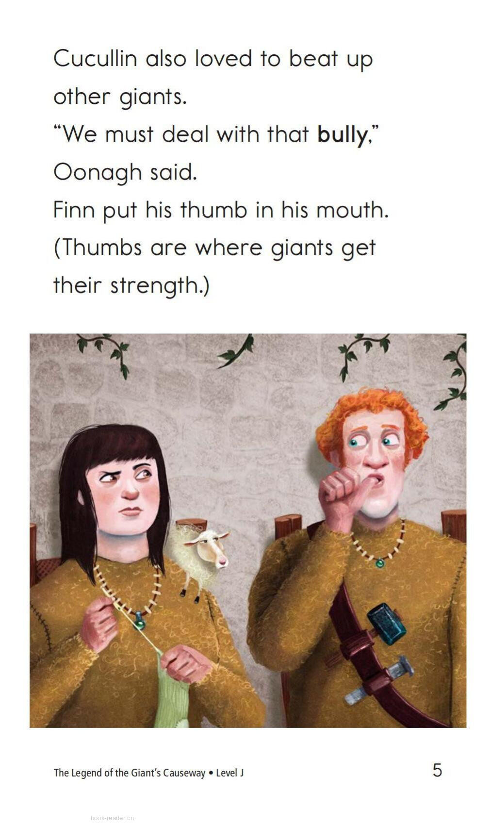 The Legend of the Giant's Causeway绘本故事第5页