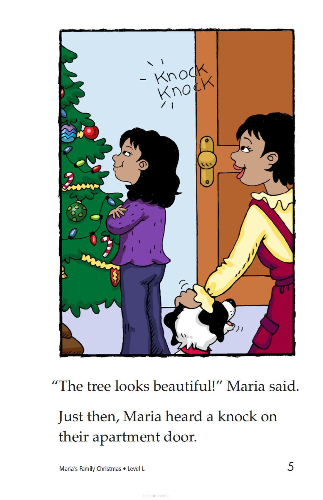 Maria's Family Christmas绘本故事第5页