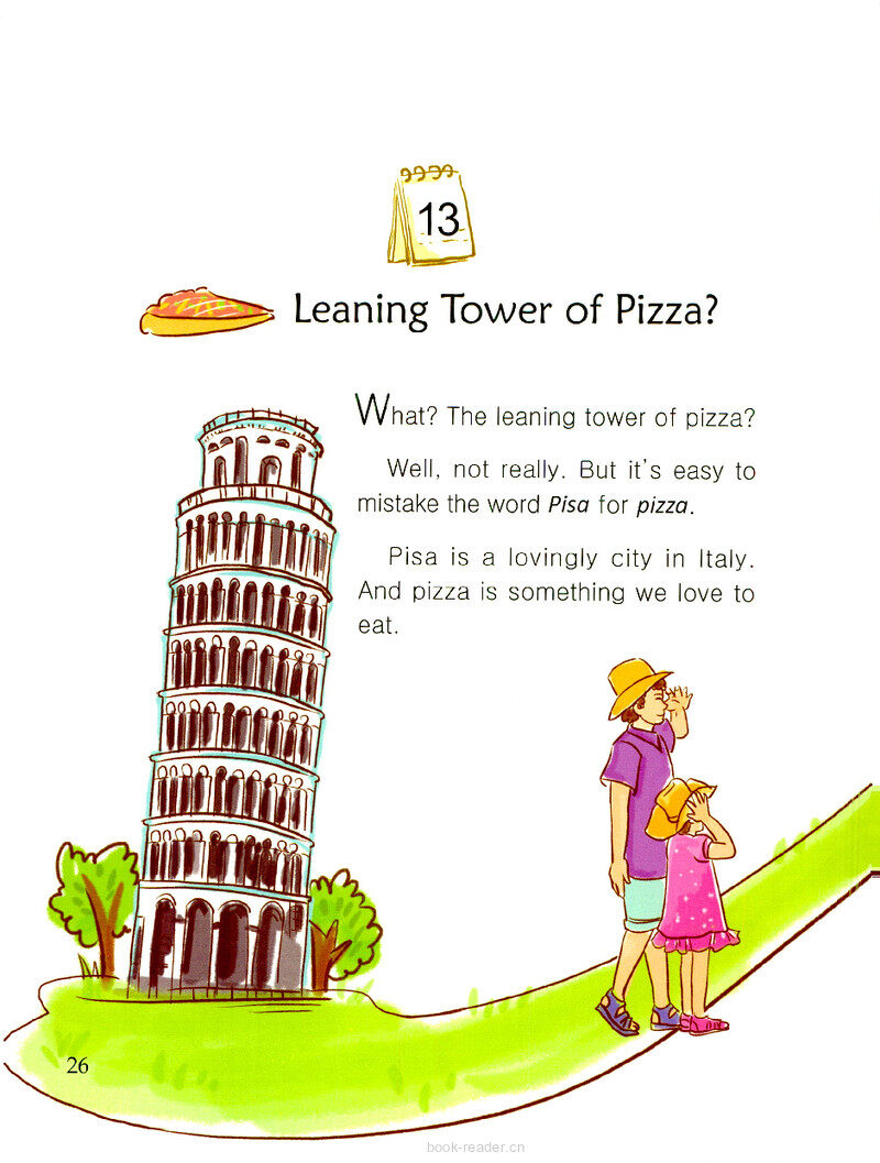 Leaning Tower of Pizza?绘本故事第2页