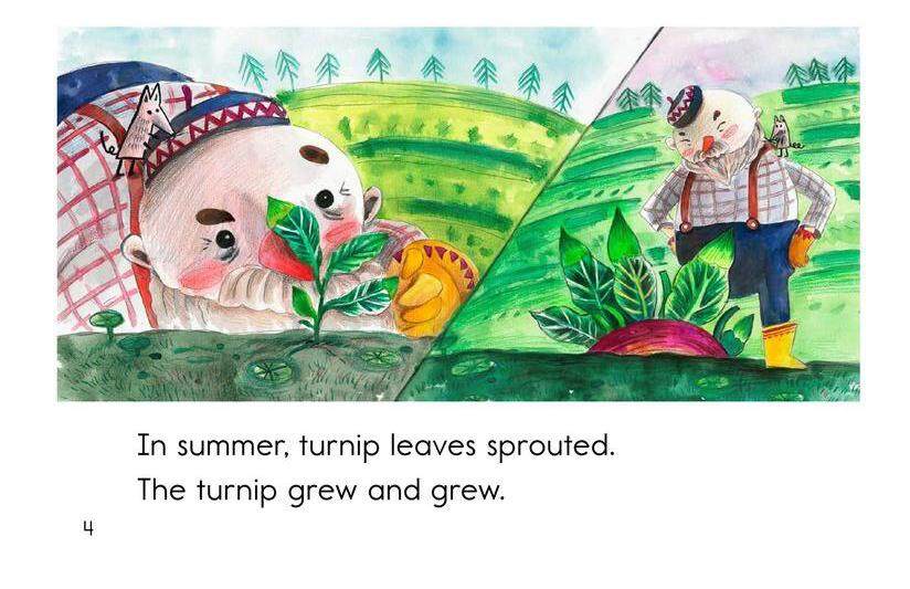 The Giant Turnip绘本故事第4页
