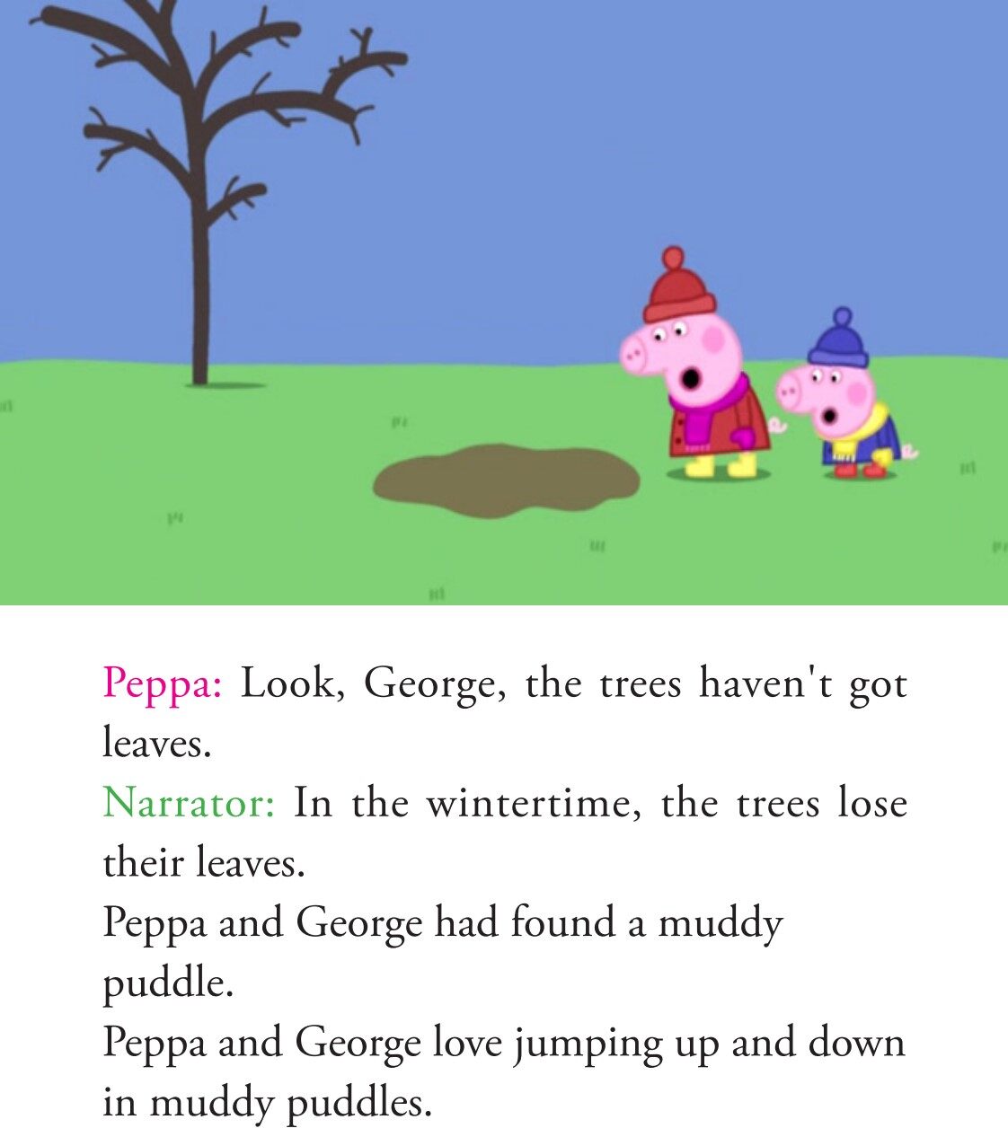 Cold Winter Day绘本故事第4页