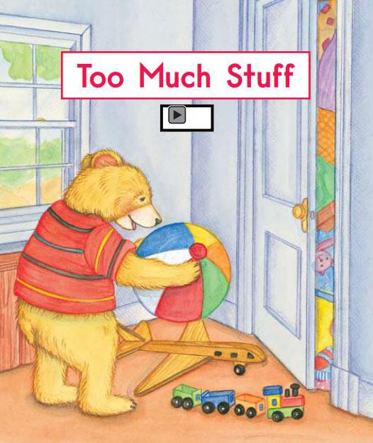 Too much stuff绘本故事第2页