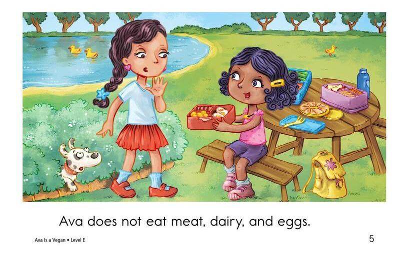 Ava Is a Vegan绘本故事第5页