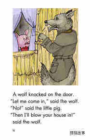 The Three Little Pigs绘本故事第4页