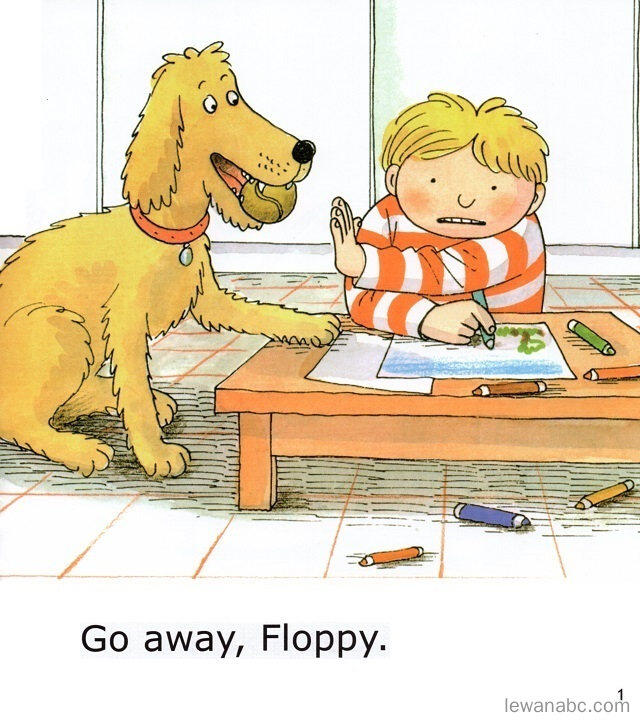Go Away, Floppy绘本故事第3页