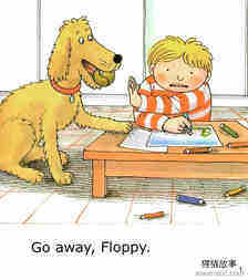 Go Away, Floppy绘本故事第3页