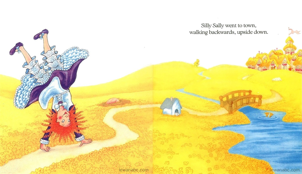 (27周)Silly Sally绘本故事第4页