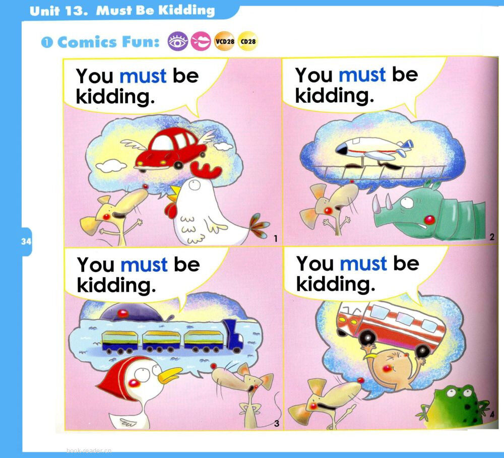 13 Must Be Kidding绘本故事第2页