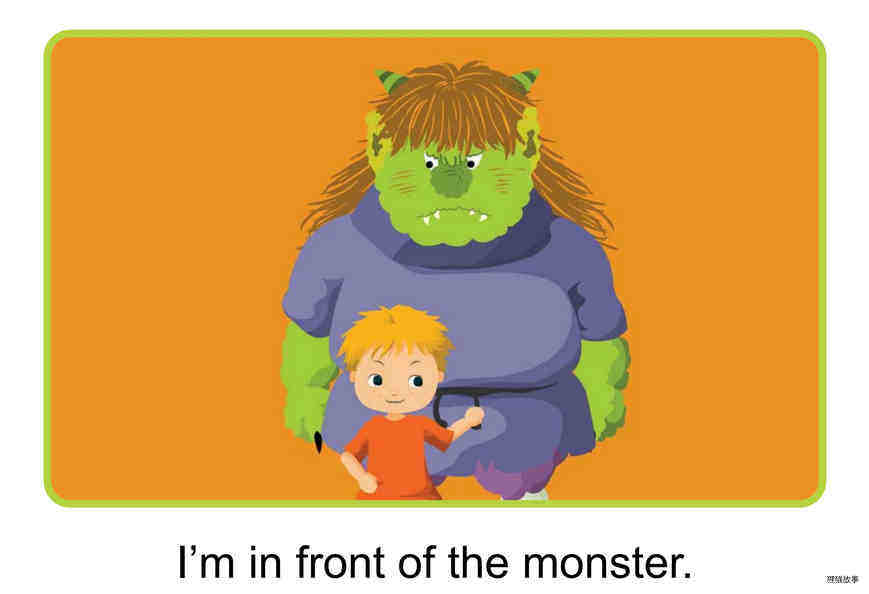 On the Monster绘本故事第5页