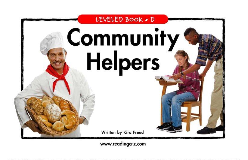 Community Helpers绘本故事第2页