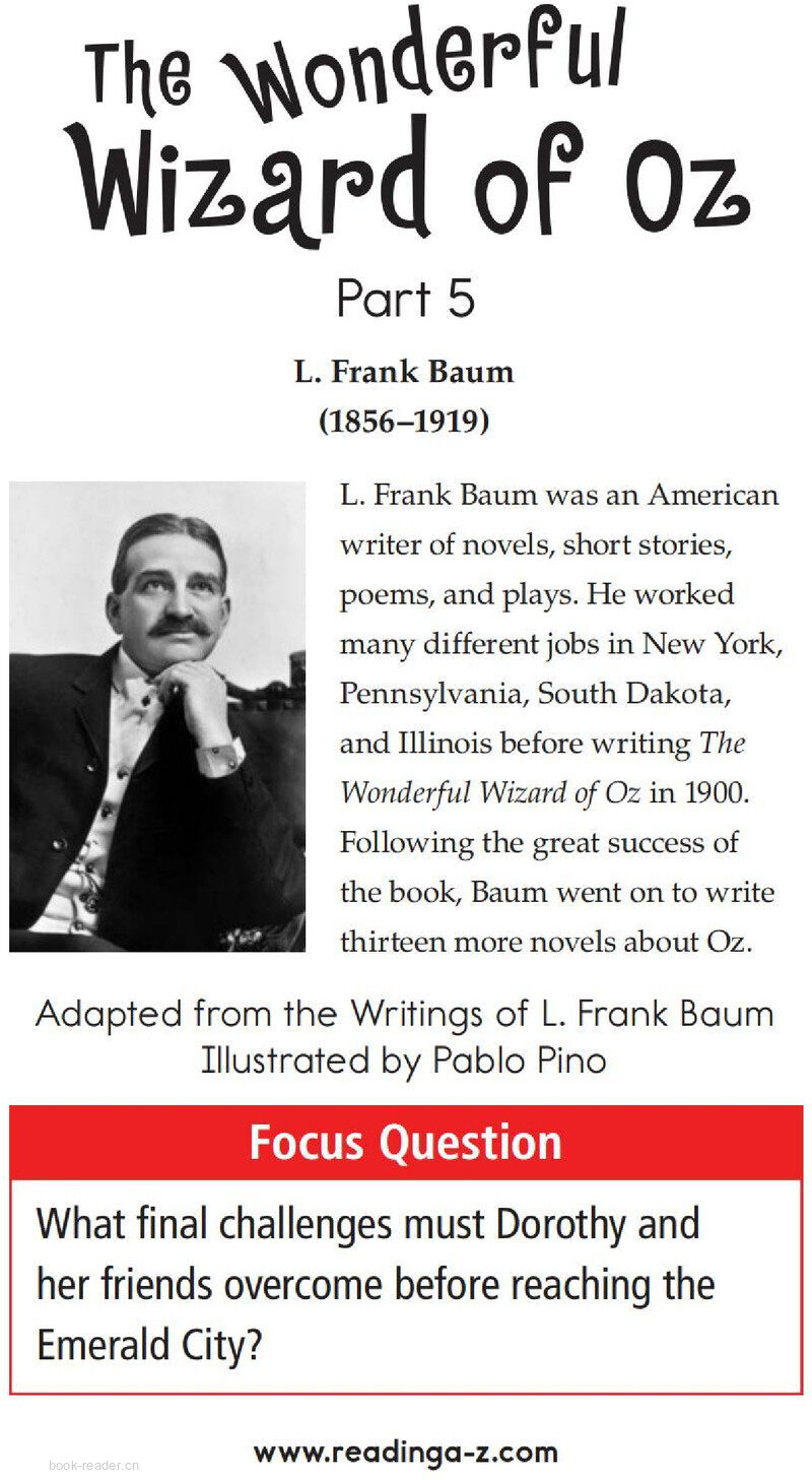 The Wonderful Wizard of Oz (Part 5)绘本故事第3页