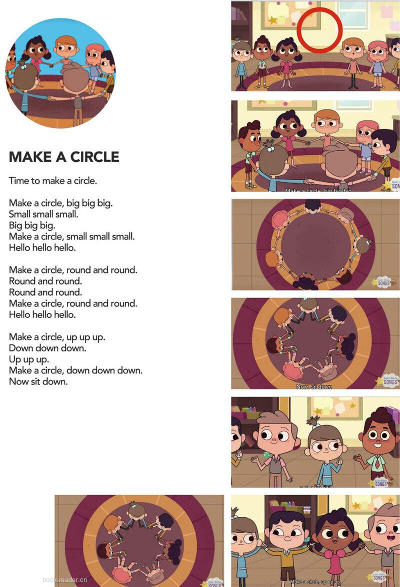 Make A Circle绘本故事第2页