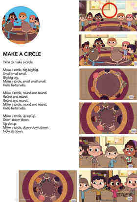 Make A Circle绘本故事第2页
