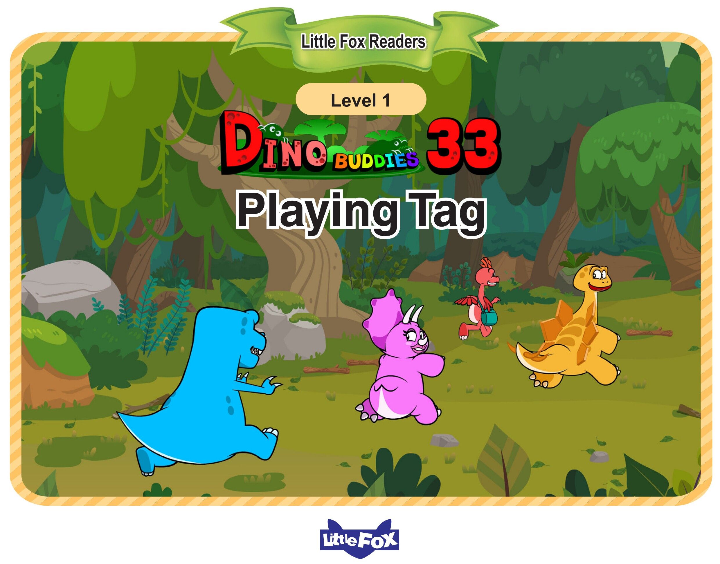 Playing Tag绘本故事第2页