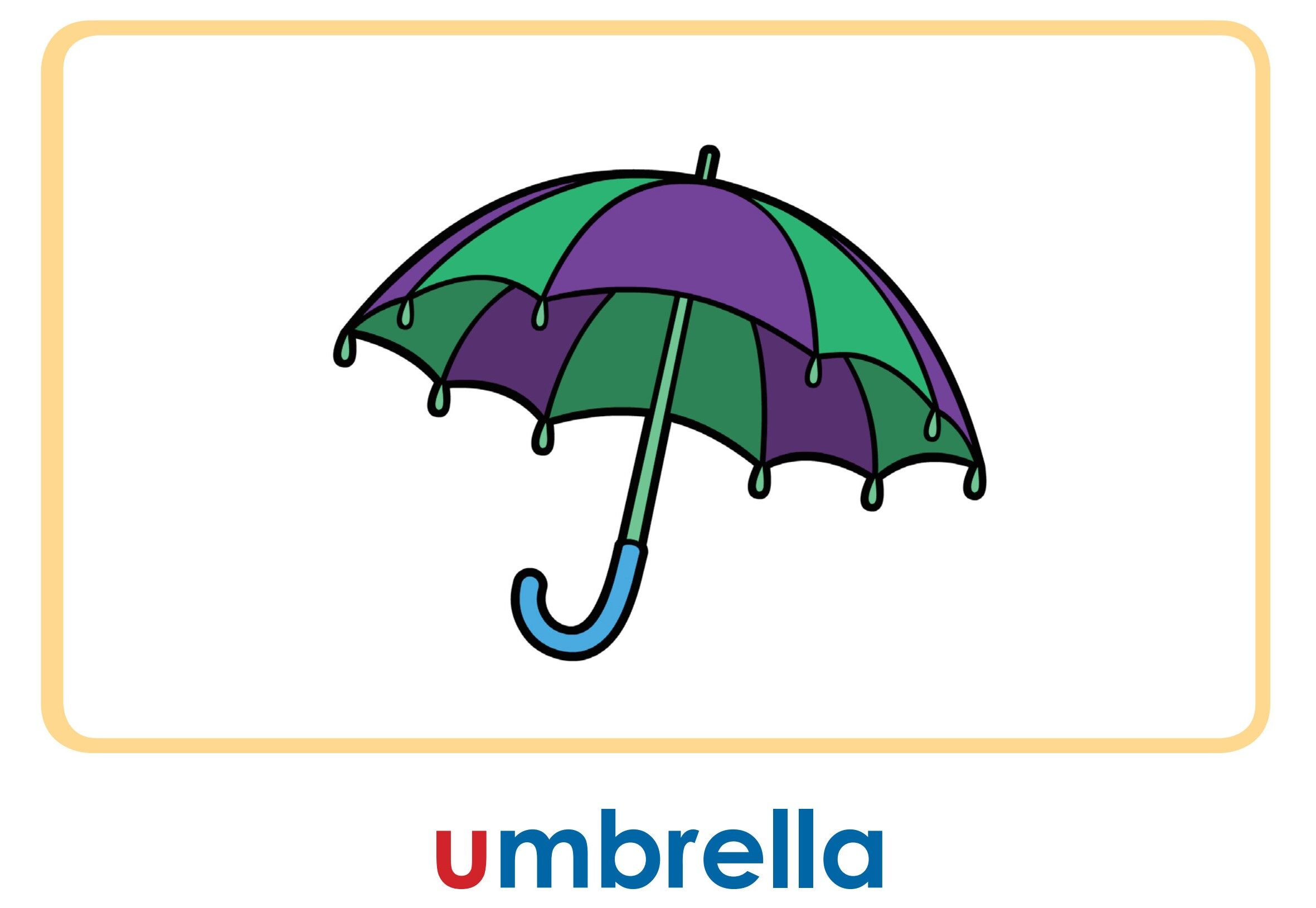 Letter Uu绘本故事第3页