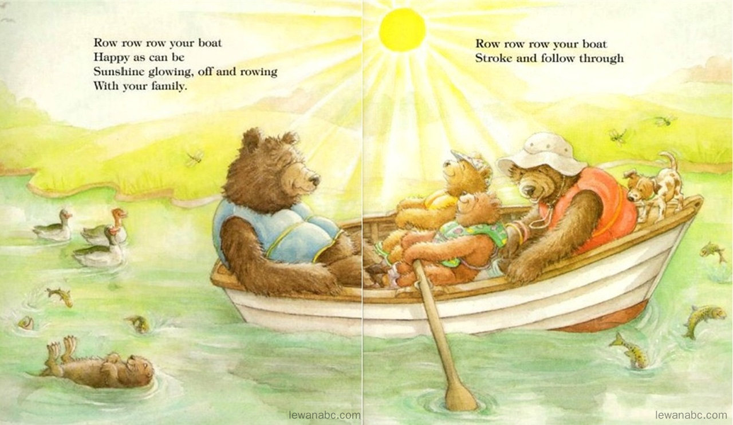 (40周)Row Row Row Your Boat绘本故事第4页