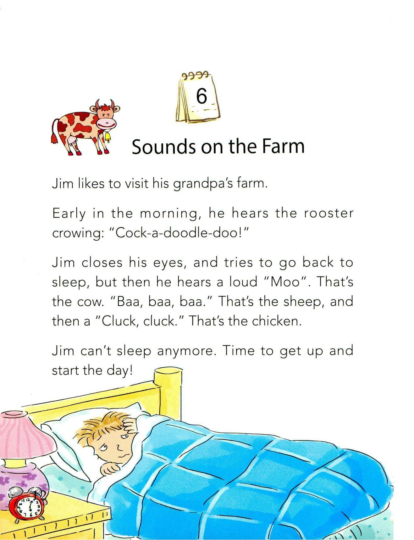 Sounds on the Farm绘本故事第2页