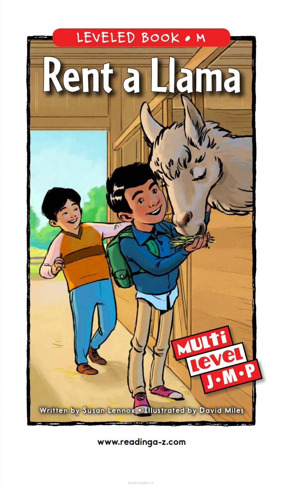 Rent a Llama绘本故事第2页