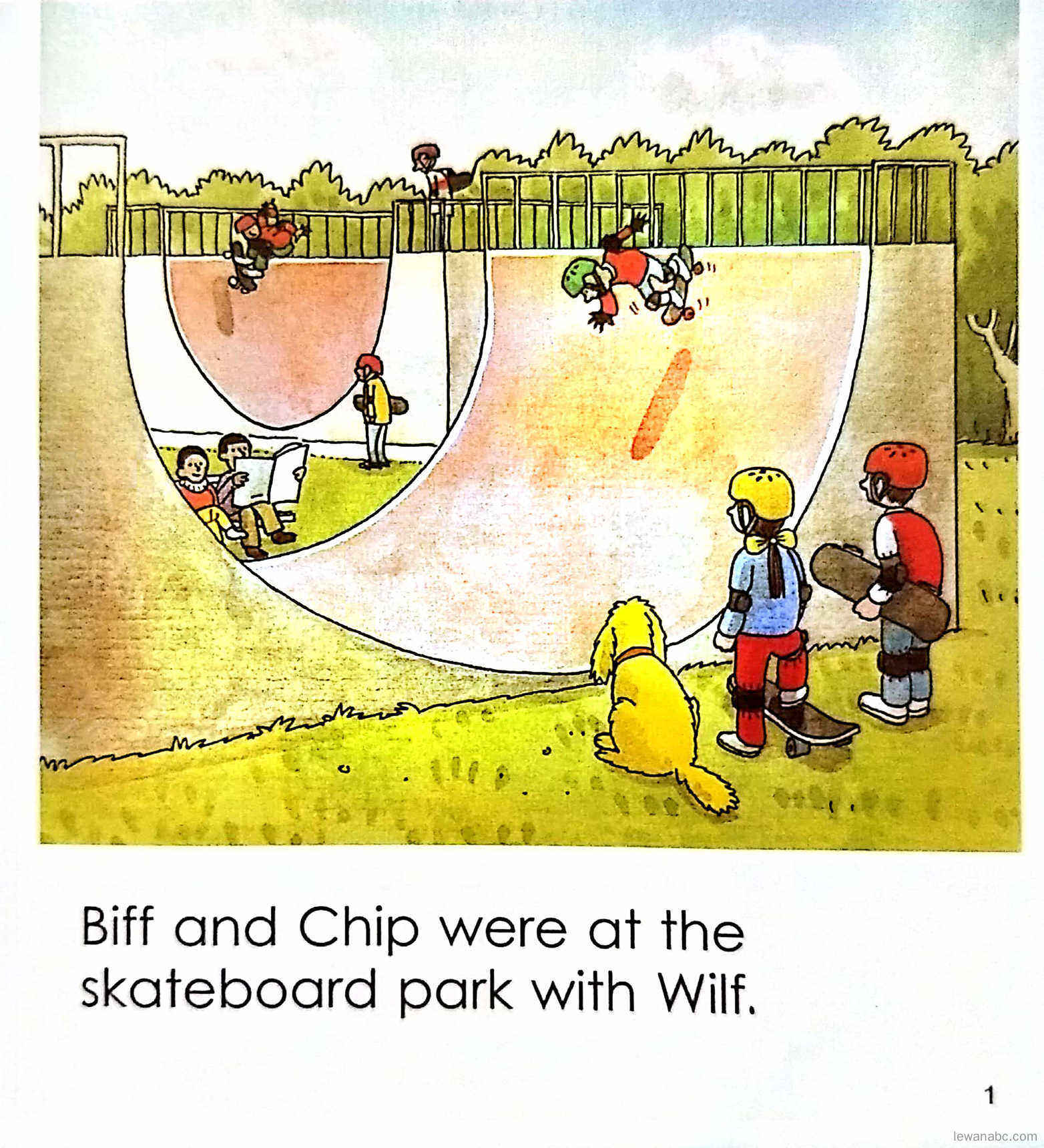 Floppy and the Skateboard绘本故事第3页