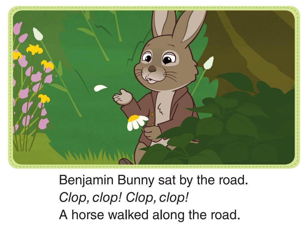 The Farmer Goes to Town绘本故事第2页