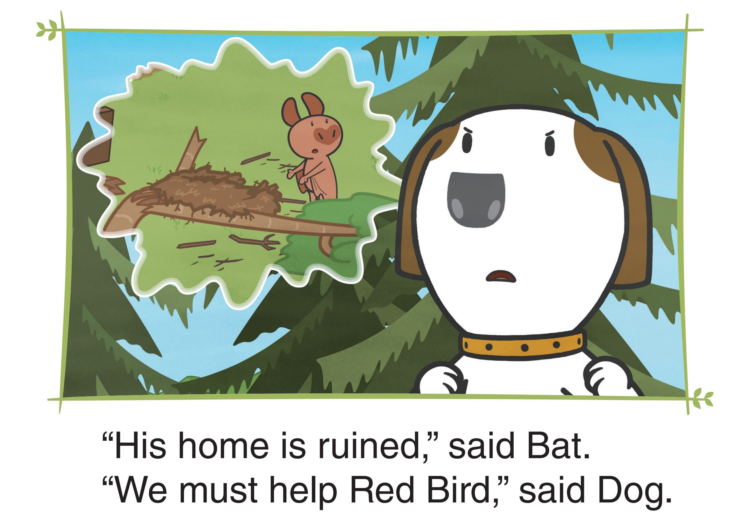 Red Bird's Hero绘本故事第3页