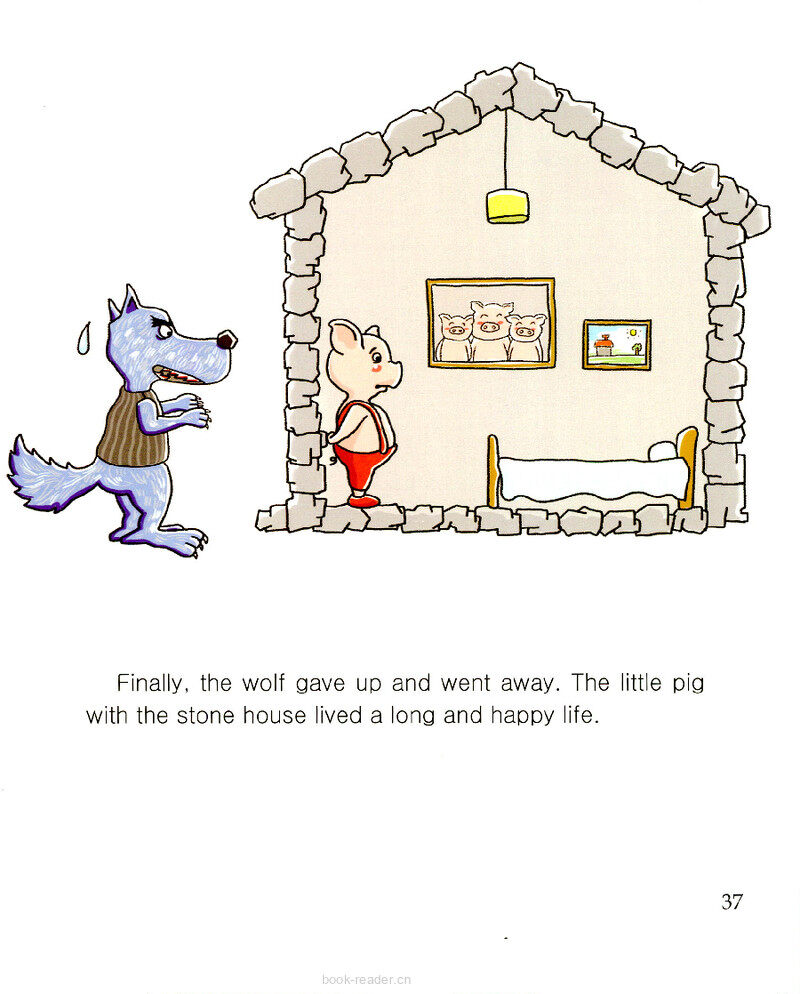 Three Pigs(II)绘本故事第3页