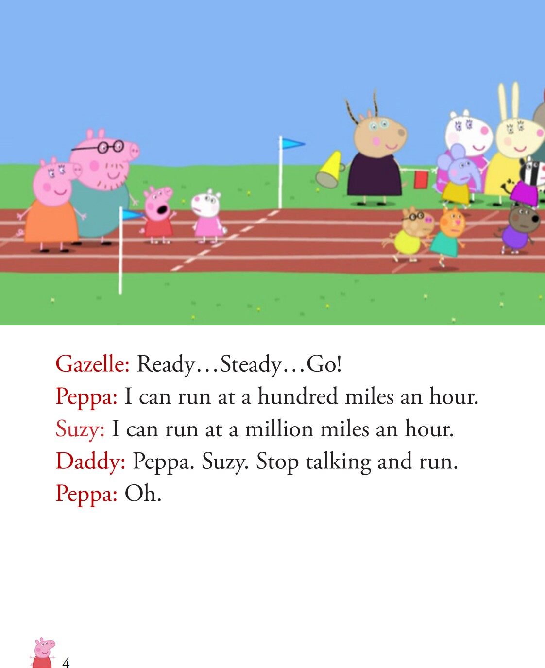 Sports day绘本故事第5页