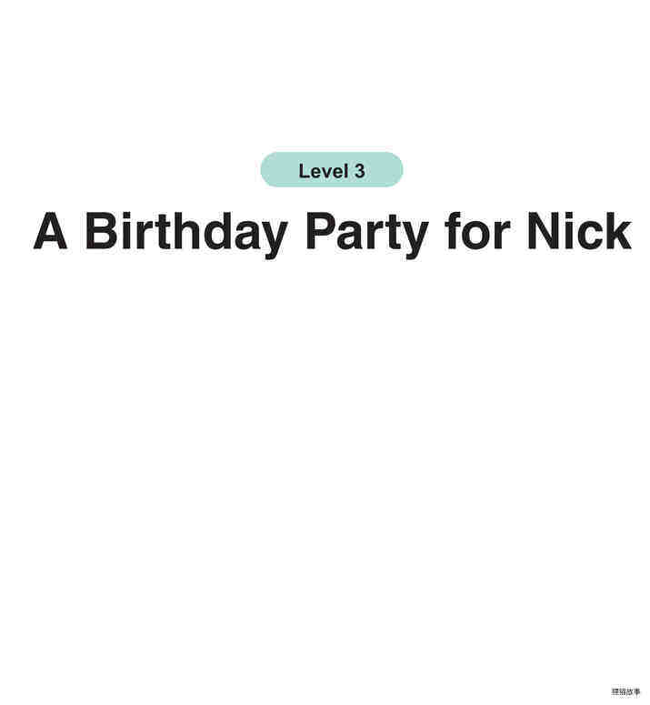 A Birthday Party for Nick