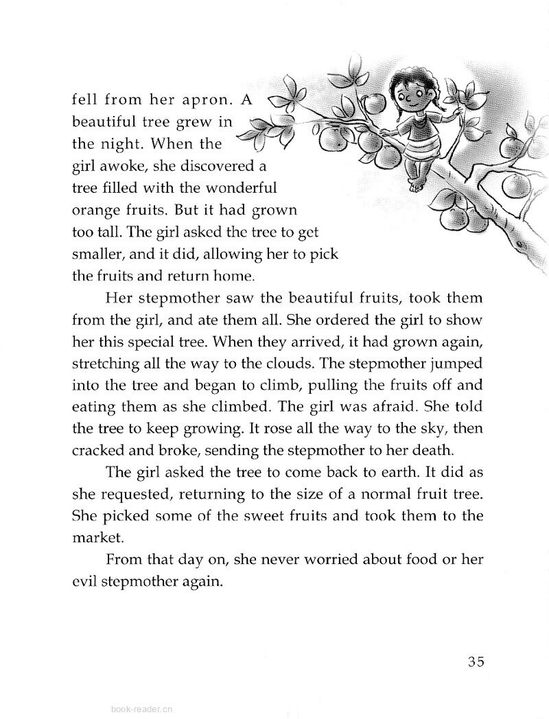 The Orange Tree绘本故事第3页