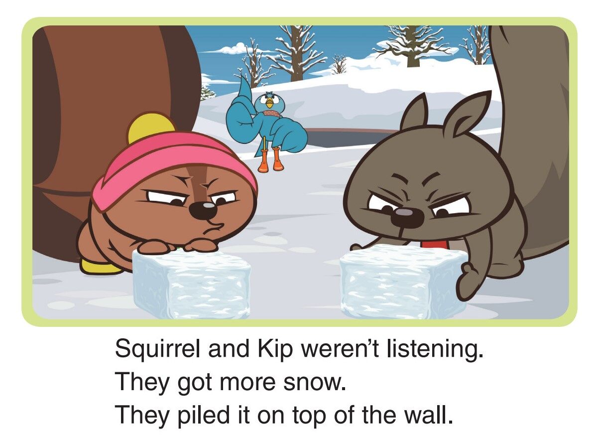 Silly Kip and Squirrel绘本故事第3页