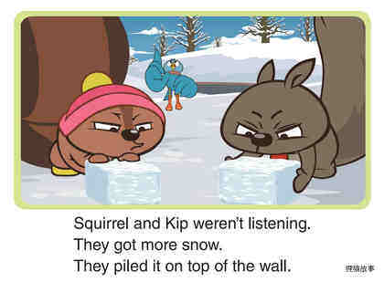 Silly Kip and Squirrel绘本故事第3页