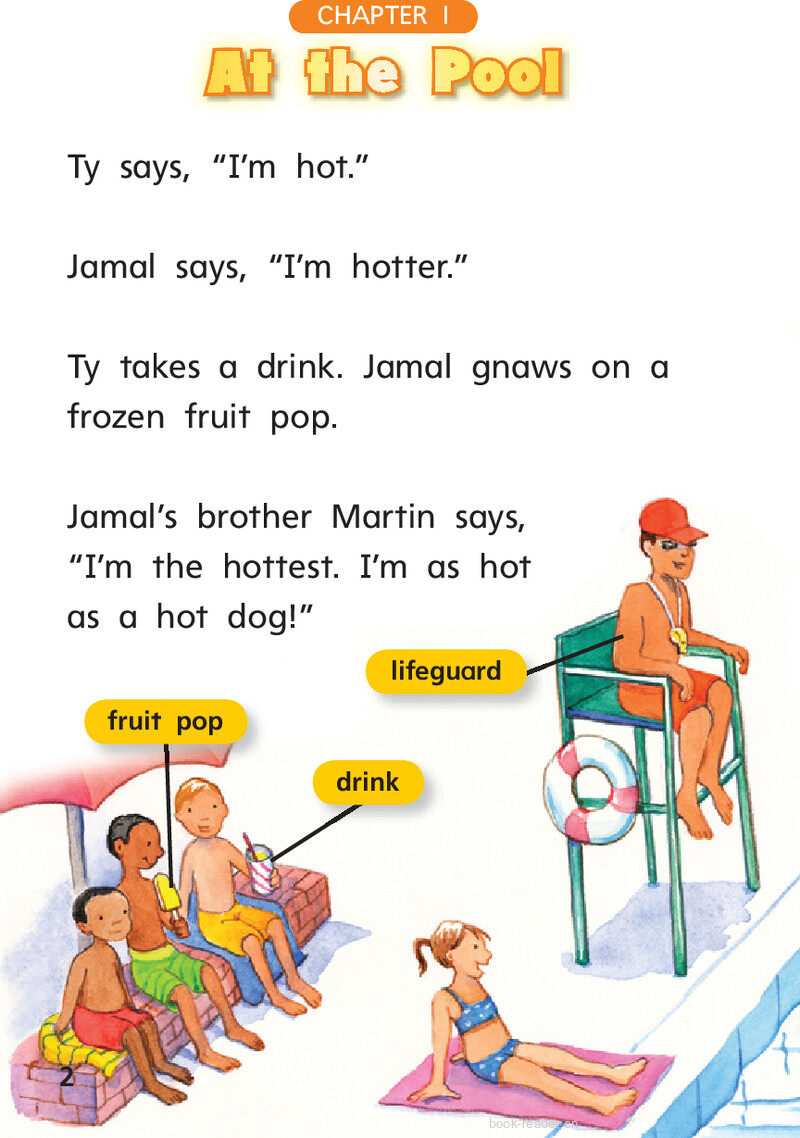 G1 ELL U6W3 Heat Wave绘本故事第4页