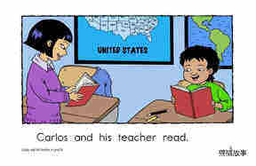 Carlos and His Teacher绘本故事第5页