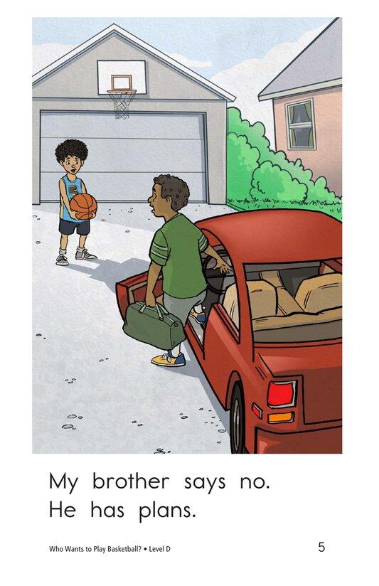 Who Wants to Play Basketball绘本故事第5页