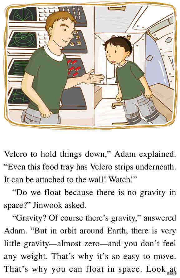 Space Adventure绘本故事第5页