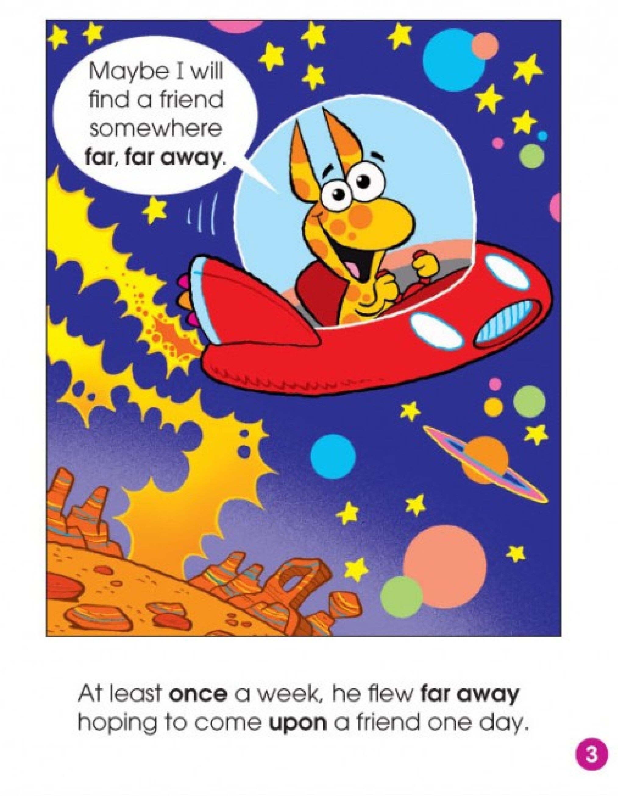 Once Upon a Planet绘本故事第3页