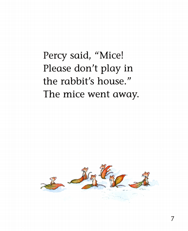 Percy and the Rabbit绘本故事第5页