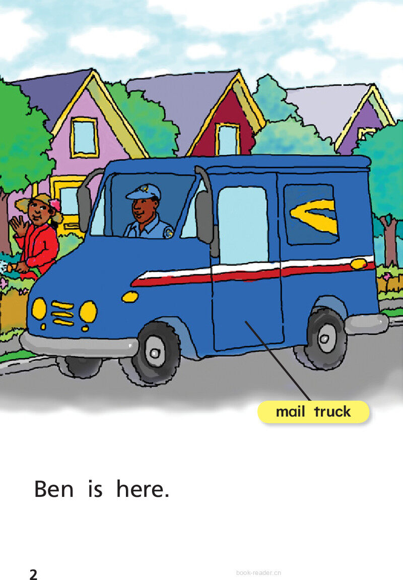 G1 ELL U2W1 Ben Brings the Maill绘本故事第4页
