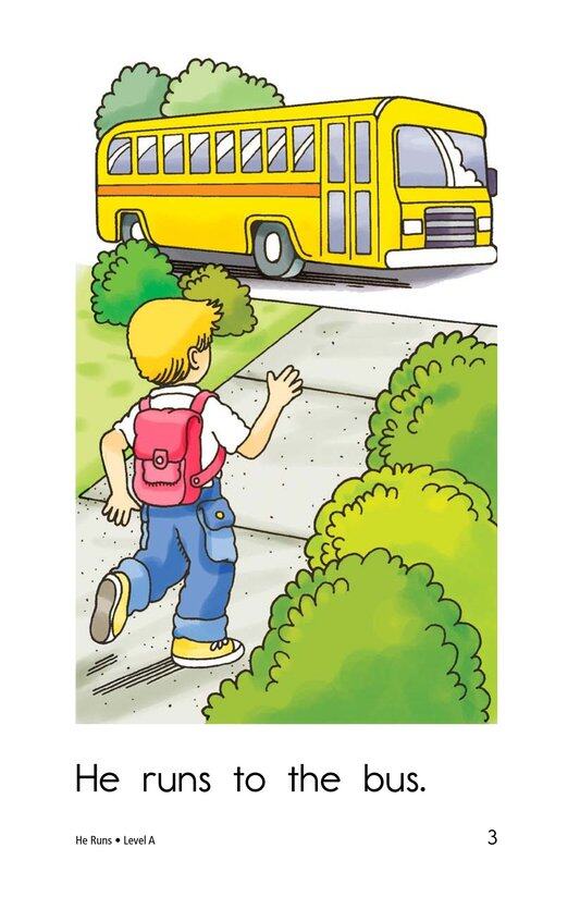 He Runs绘本故事第3页