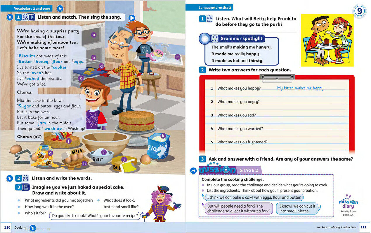 09 Great bakers绘本故事第4页