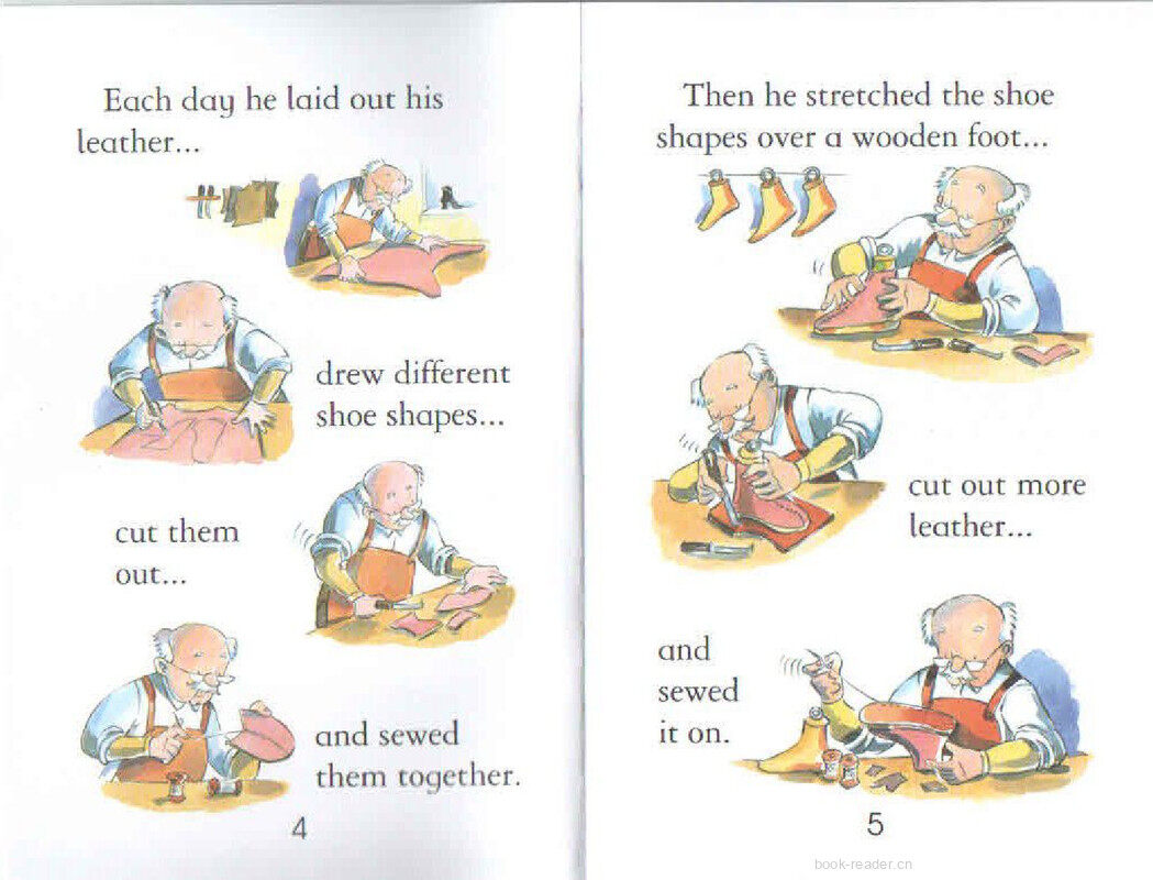 Elves And The Shoe Maker绘本故事第4页