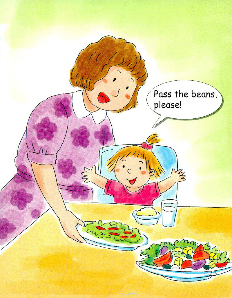 The Colour of Food绘本故事第3页