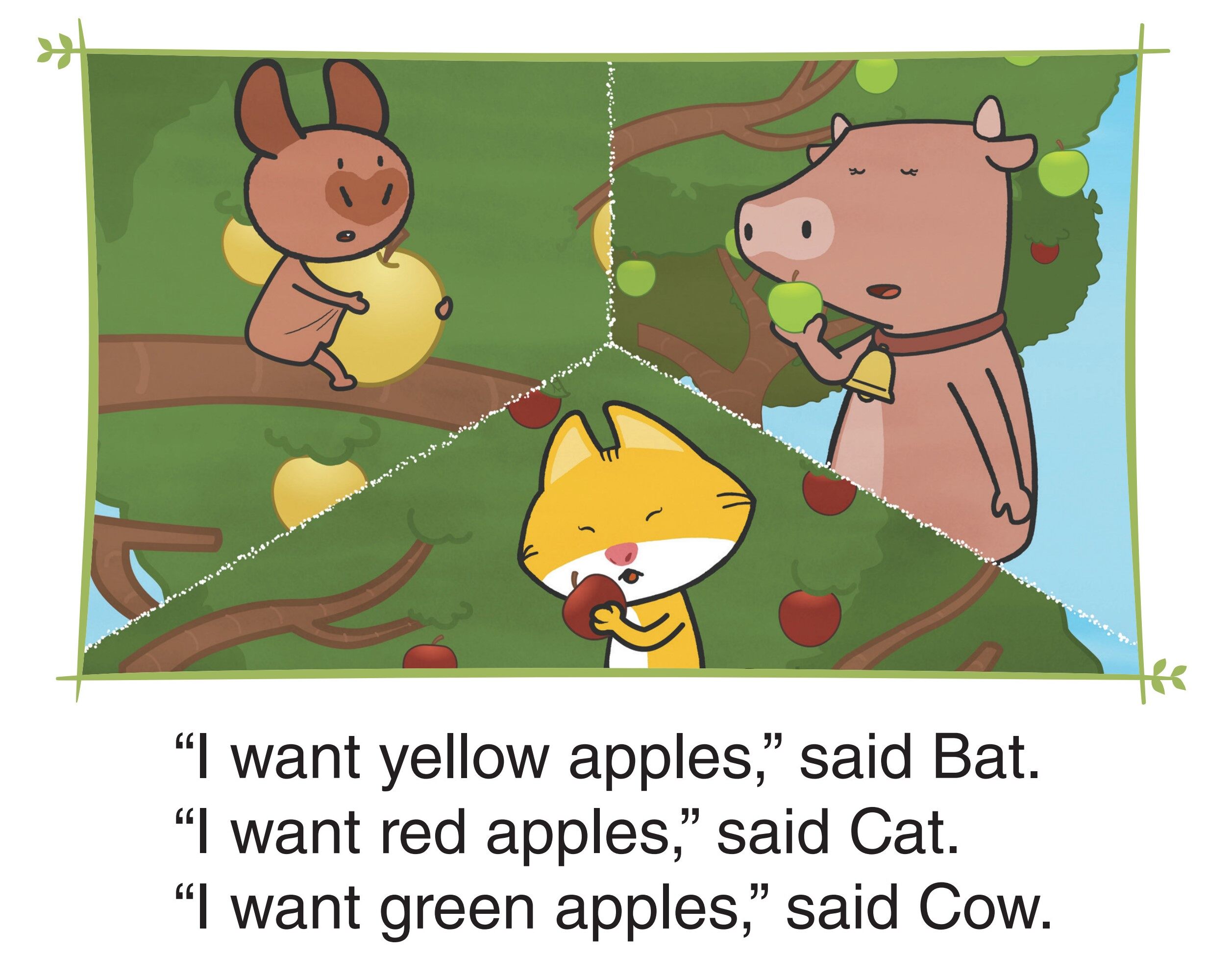 Picking Apples绘本故事第4页